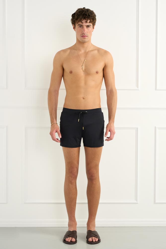 Aqua Blu Mens Lycra Swim Shorts - Building Blocks