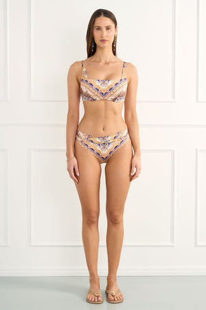 Aqua Blu Womens Malia Top - Entramado