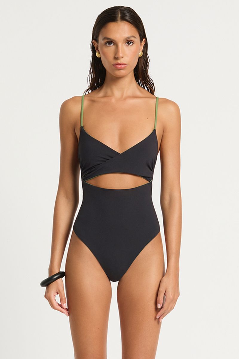 Bond-eye Amira One Piece - Martini / Black
