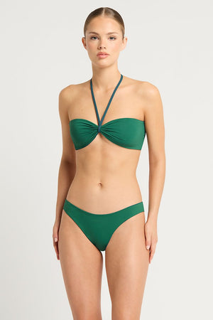 Bond-eye Reversible Siara Brief - Petrol Blue/Forest