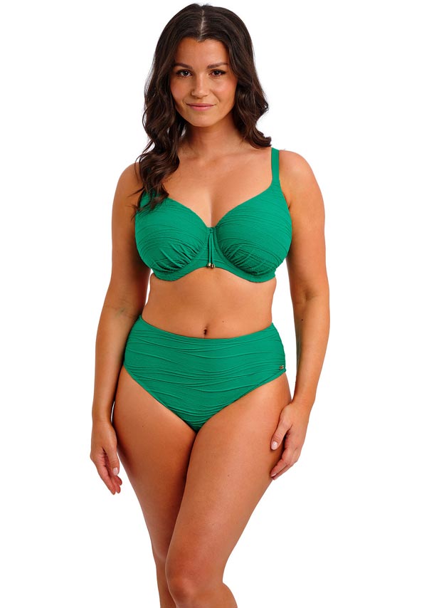Fantasie UW Gathered Full Cup Bikini Top - Beach Waves