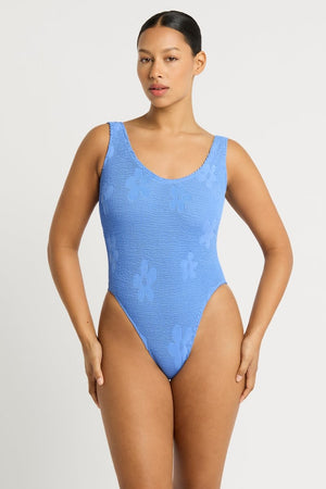 Bond-eye The Mara One Piece - Cornflower Floral