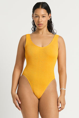 Bond-Eye Mara One Piece - Saffron Recycled