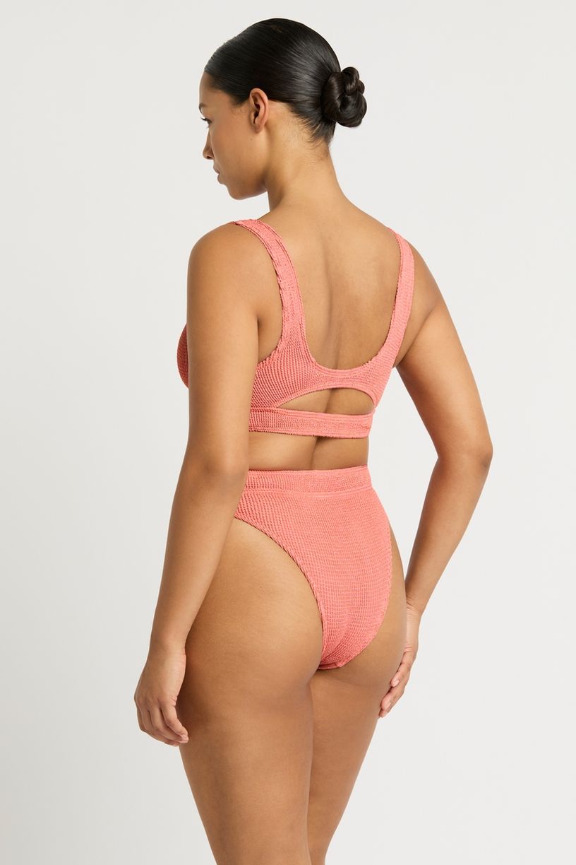 Bond-eye The Sasha Crop - Shell Lurex