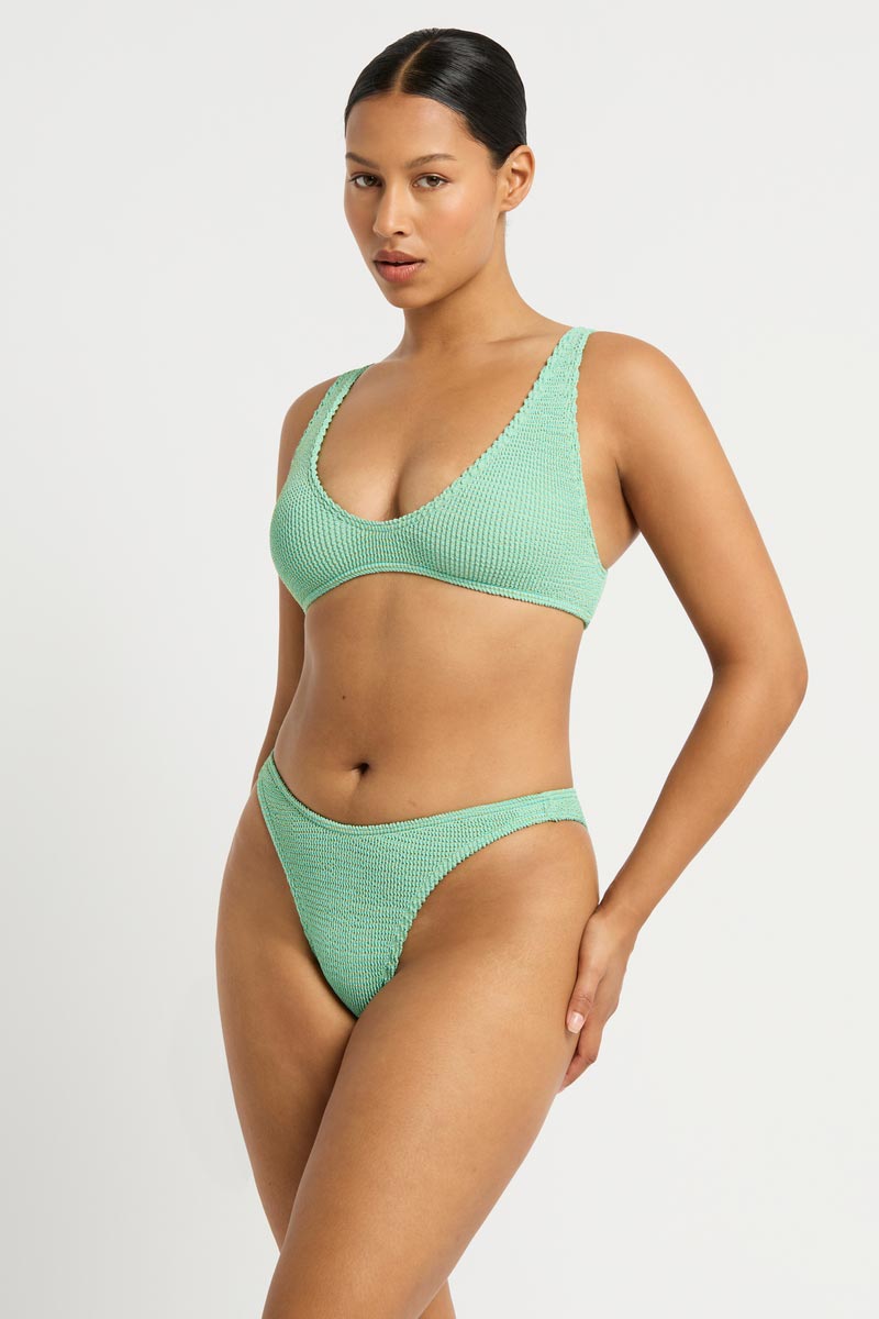 Bond-eye The Scout Crop - Bermuda Lurex