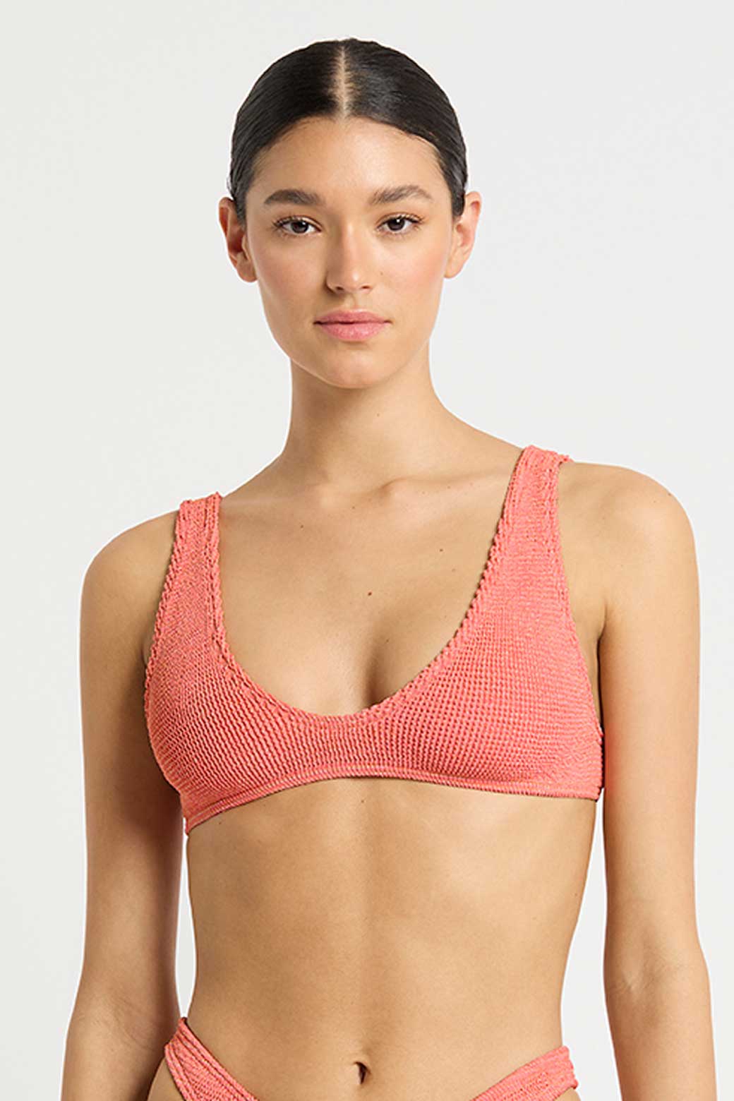 Bond-eye The Scout Crop - Shell Lurex