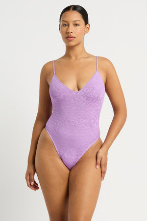 Bond-eye The Elena One Piece - Lilac Shimmer