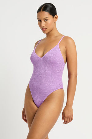Bond-eye The Elena One Piece - Lilac Shimmer