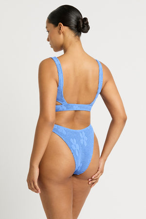 Bond-eye The Nino Crop - Cornflower Floral