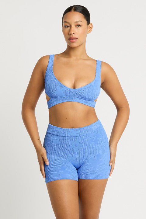 Bond-eye The Dom Short - Cornflower Floral