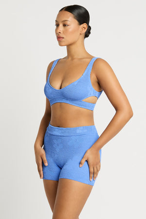Bond-eye The Dom Short - Cornflower Floral