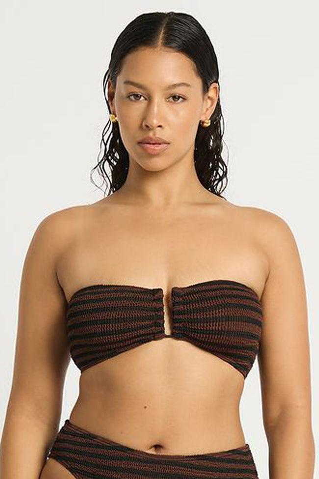 Bond-Eye Blake Bandeau - Carob/Black