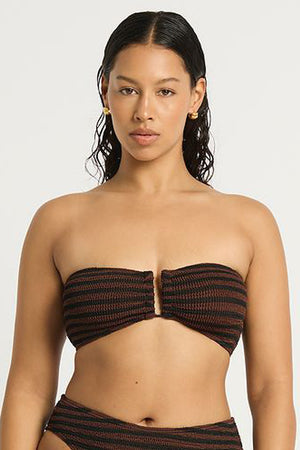 Bond-Eye Blake Bandeau - Carob/Black