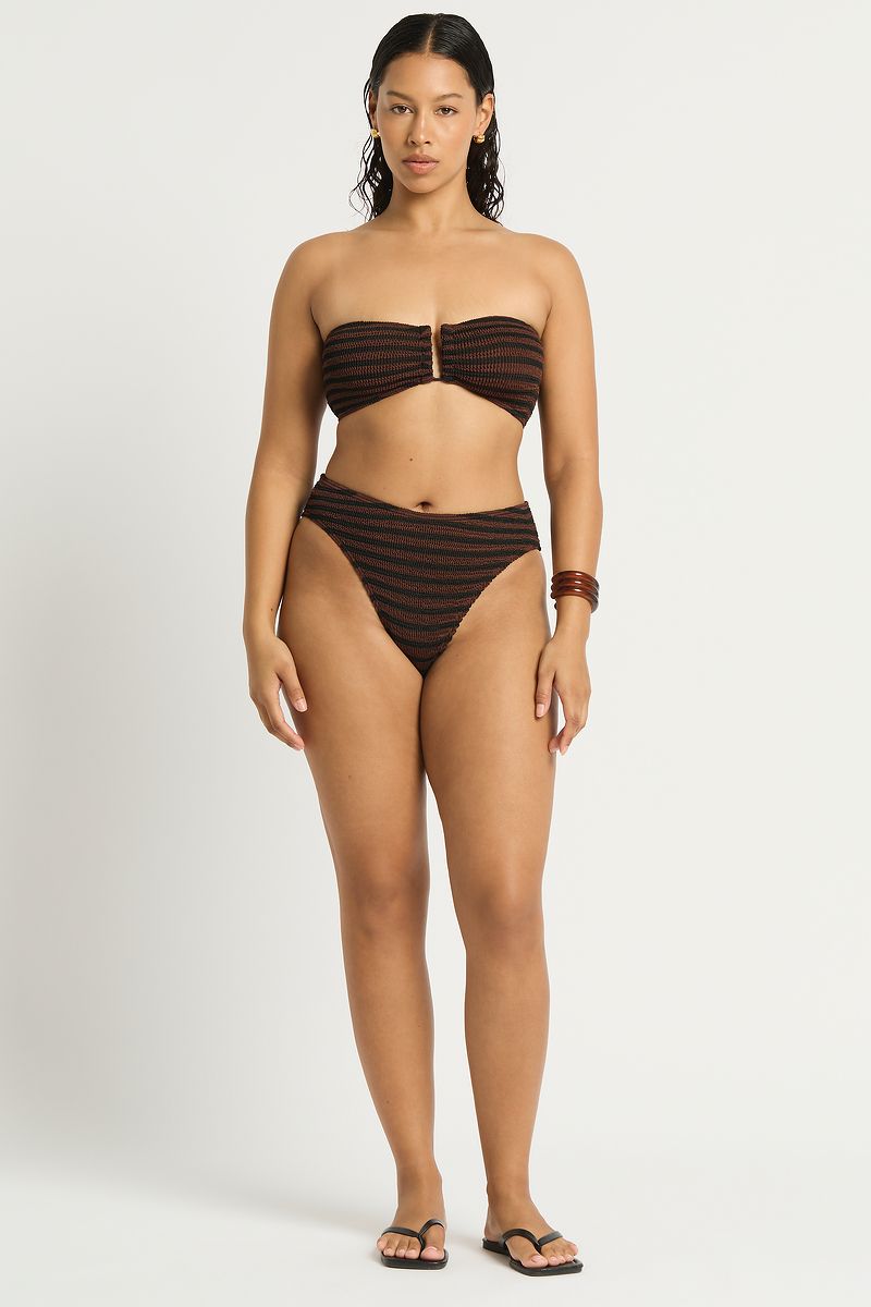 Bond-Eye Blake Bandeau - Carob/Black