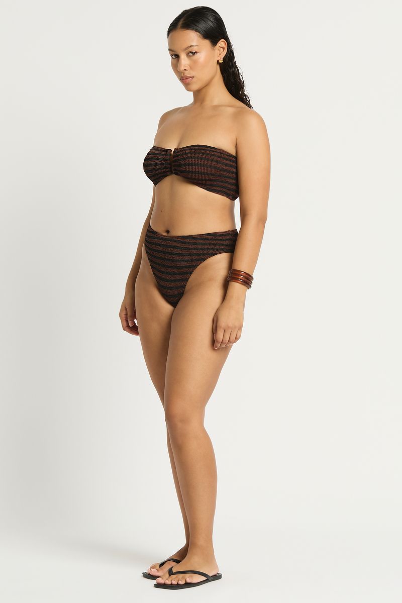 Bond-Eye Olivia Brief - Carob/Black