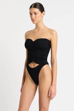 Bond-eye The Dara Skirt/Top - Black Eco