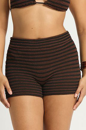 Bond-Eye Dom Short - Carob/Black