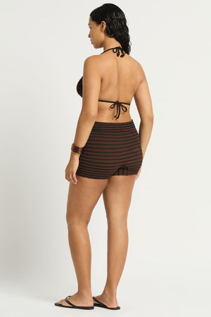 Bond-Eye Dom Short - Carob/Black