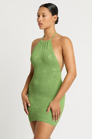 Bond-eye The Imogen Dress - Matcha Palm
