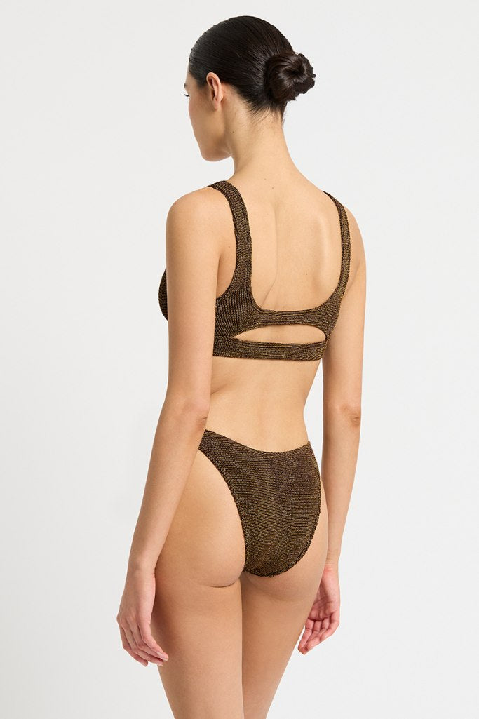 Bond-eye The Ring Scene Brief - Cocoa Lurex