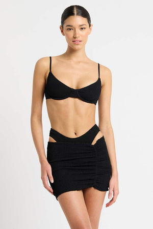 Bond-eye The Dara Skirt/Top - Black Eco