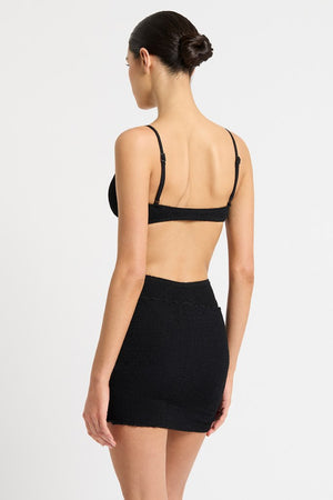 Bond-eye The Dara Skirt/Top - Black Eco
