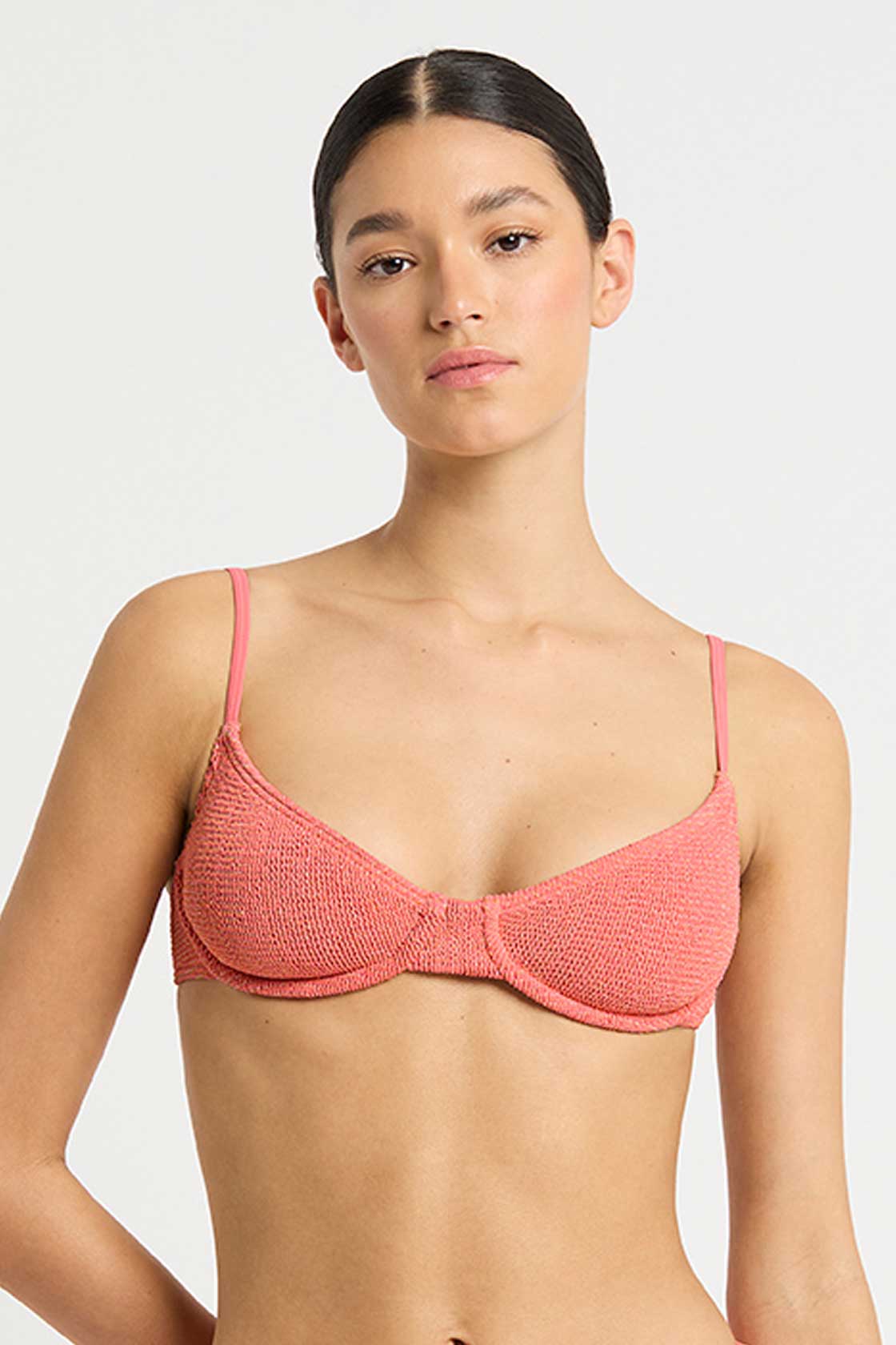 Bond-eye The Gracie Balconette - Shell Lurex