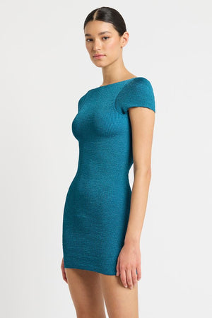 Bond-eye The Jerrie Dress - Ocean Shimmer