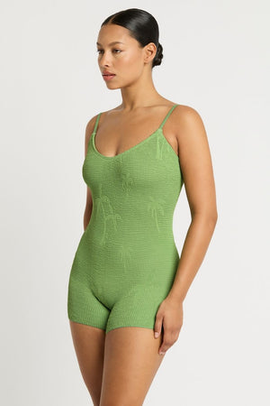 Bond-eye The Rene Playsuit - Matcha Palm