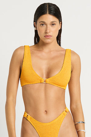 Bond-Eye Ring Scout Crop - Saffron Recycled