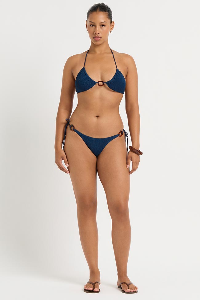 Bond-Eye Ring Tie Side Vista Brief - Marine Recycled Crinkle