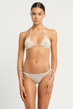 Bond-eye The Ingrid Tri - White Lurex