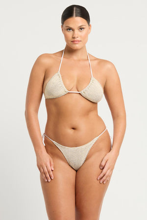 Bond-eye The Ingrid Tri - White Lurex