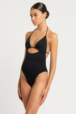 Bond-eye The Fowler One Piece - Black Tiger