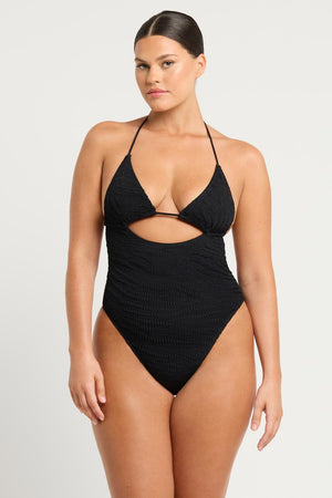 Bond-eye The Fowler One Piece - Black Tiger