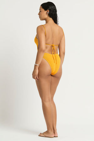 Bond-Eye Ring Arden One Piece - Saffron Recycled