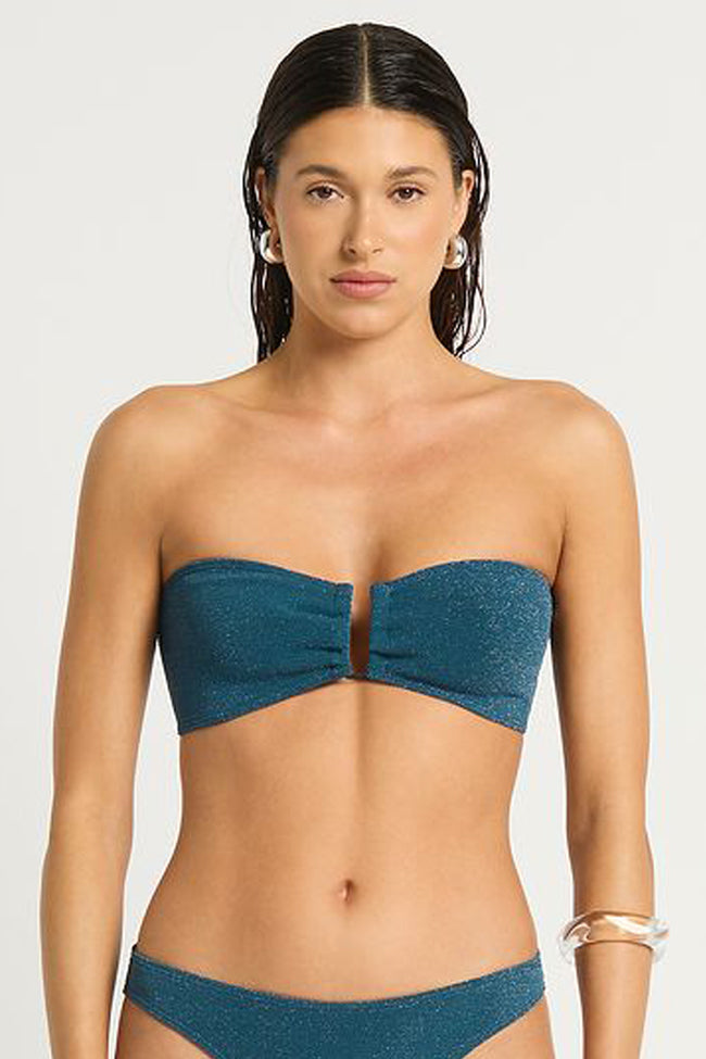 Bond-Eye Blake Bandeau - Ink Lurex