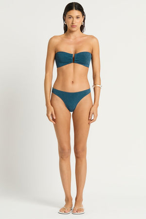 Bond-Eye Blake Bandeau - Ink Lurex