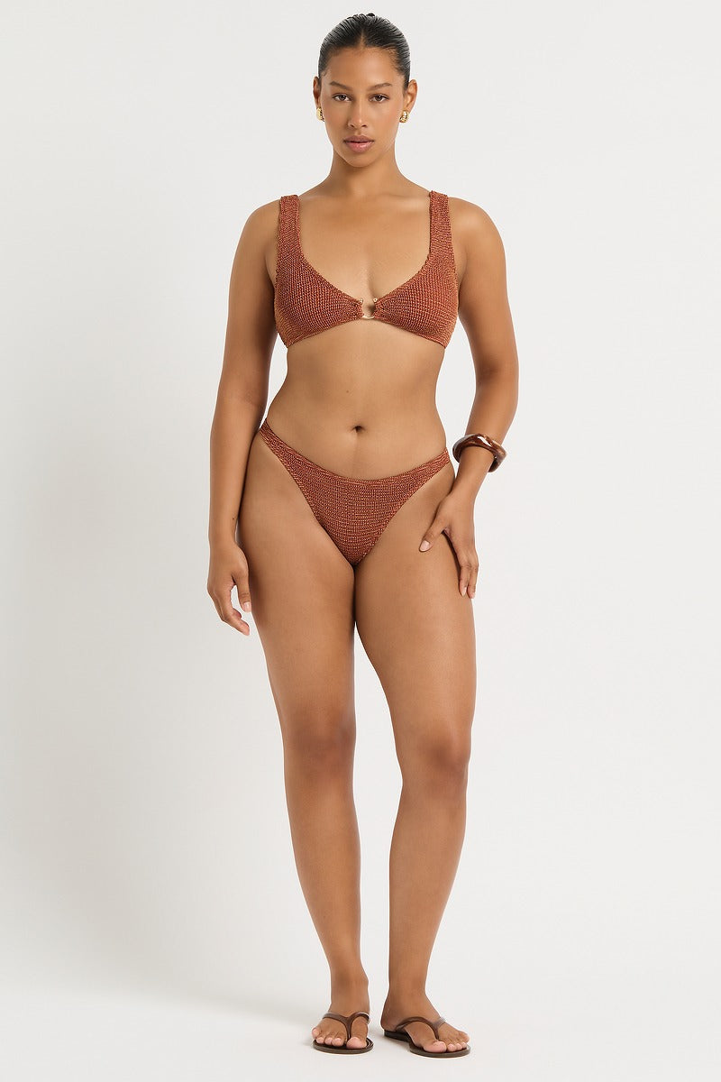 Bond-Eye Sinner Brief - Ginger Lurex