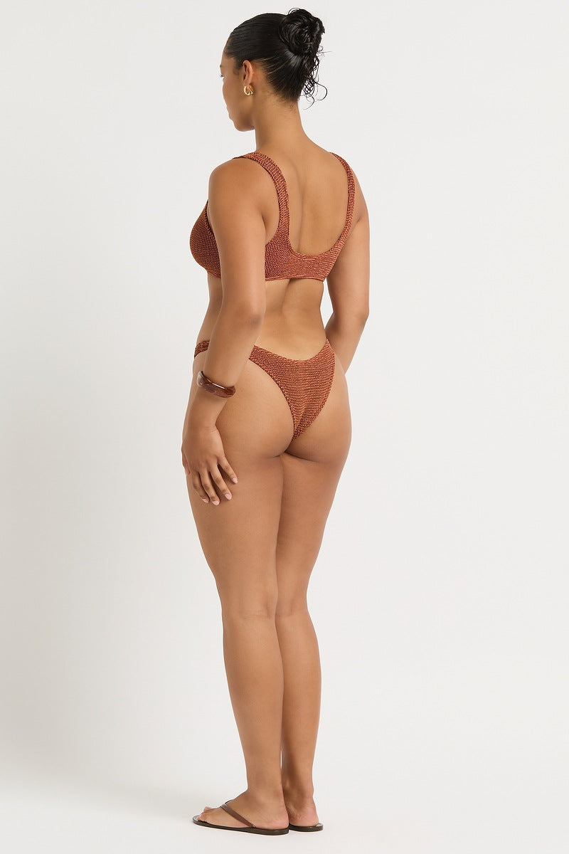 Bond-Eye Sinner Brief - Ginger Lurex