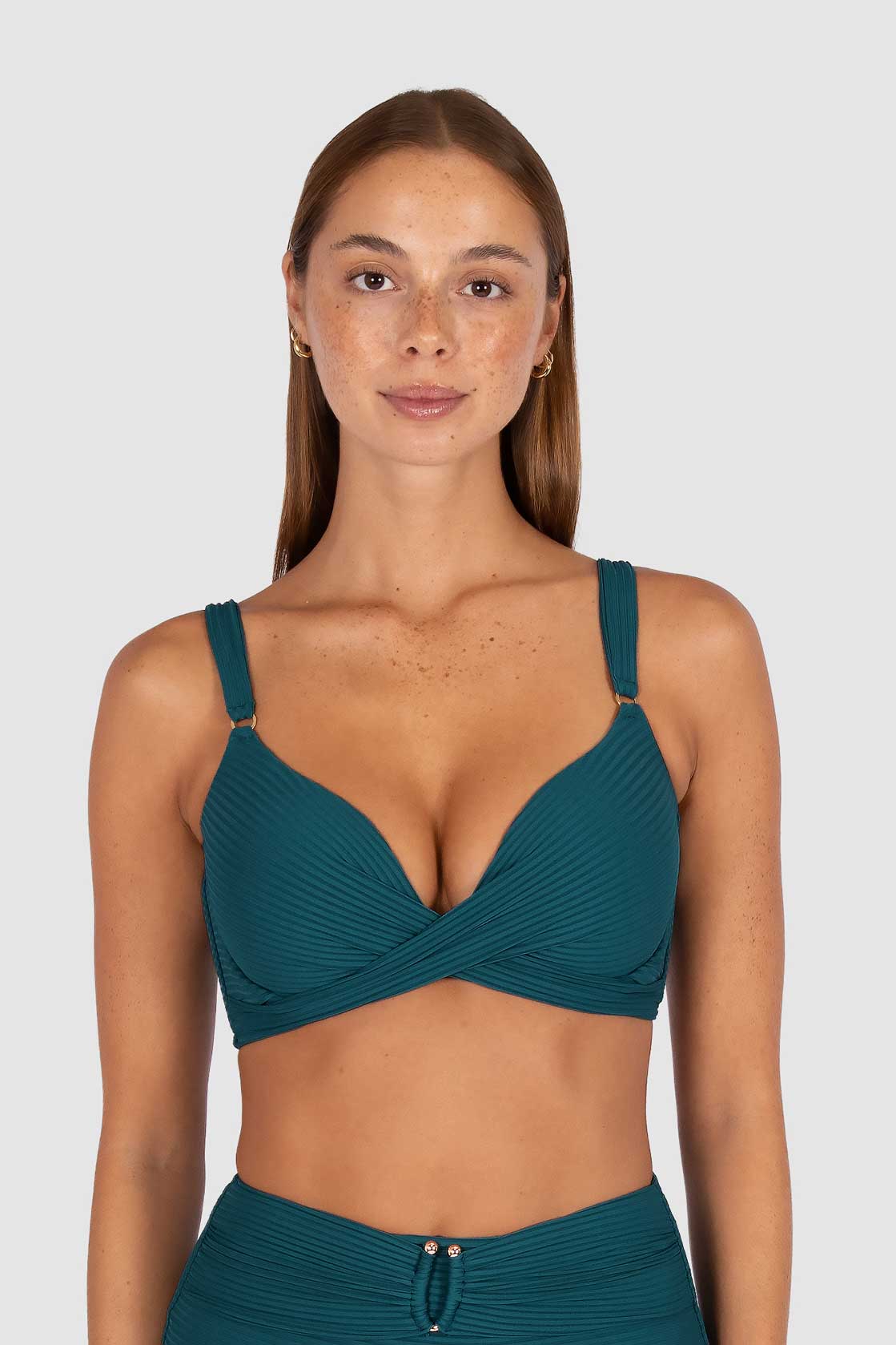 Baku C-DD Moulded Wrap Bra - Positano