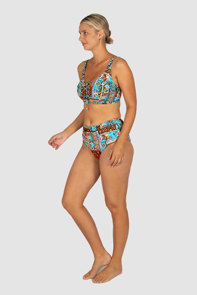 Baku High Waist Pant - Tulum