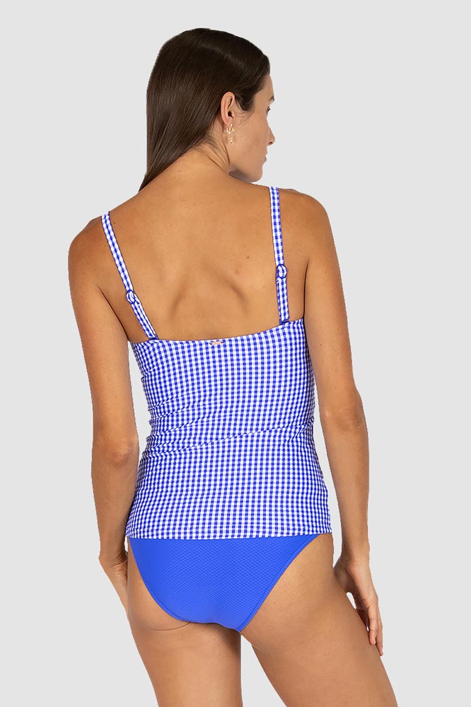 Baku 50s Tie Singlet - Riviera