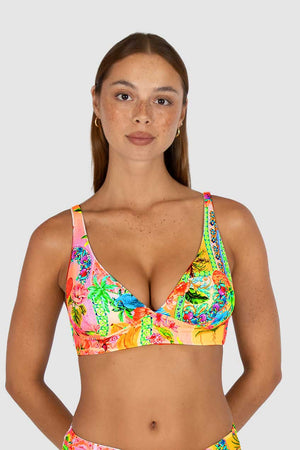 Baku C/D Longline Bra - Sardinia