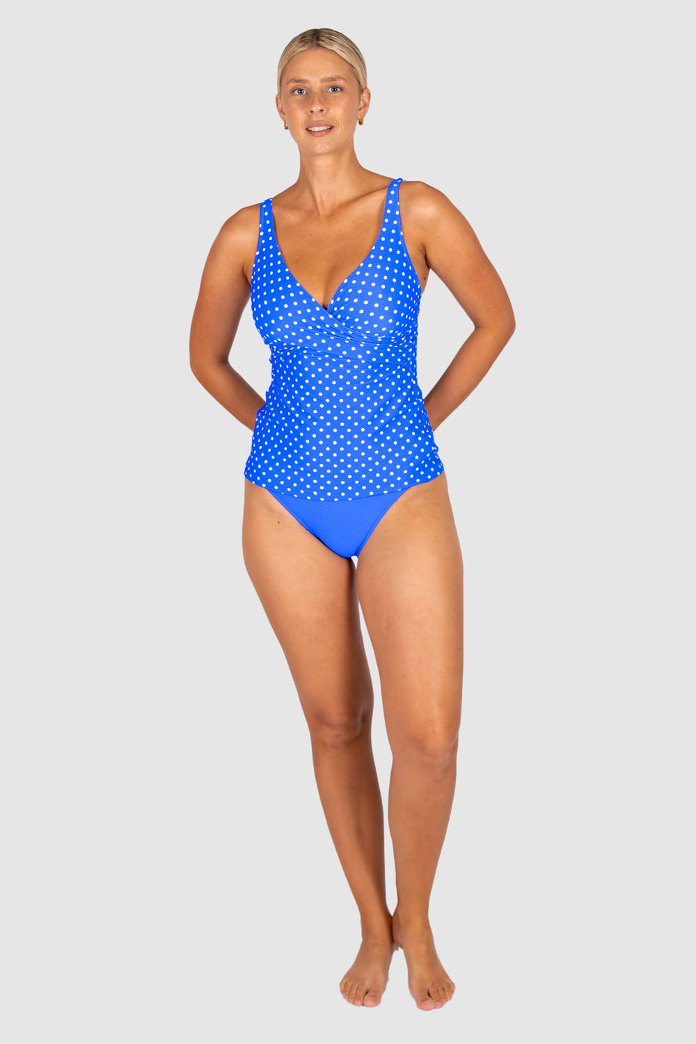 Baku D/E Wrap Singlet - Parisian Summer