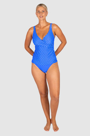 Baku D/E Wrap Singlet - Parisian Summer