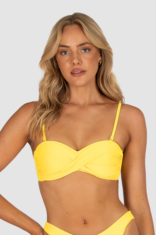 Baku Twist Bandeau - Rococco