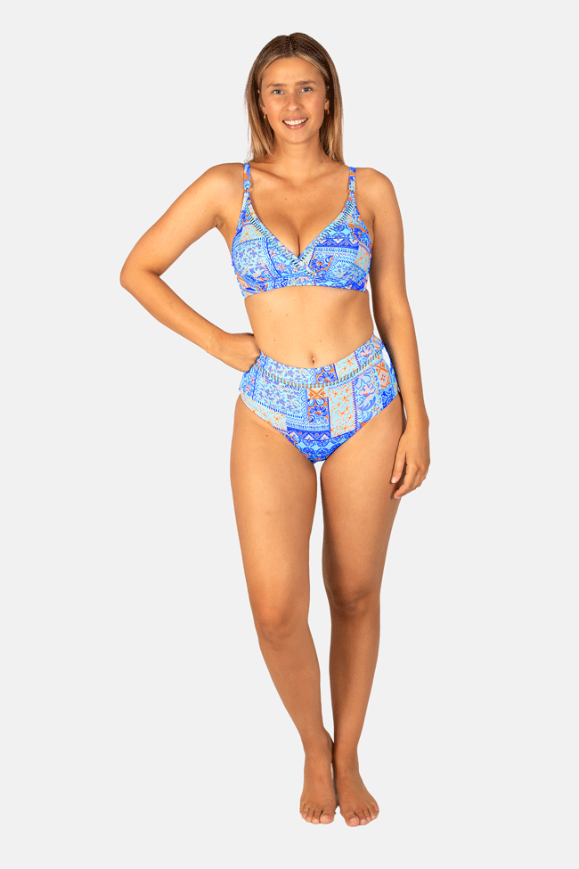 Baku High Waist Pant - Tulum