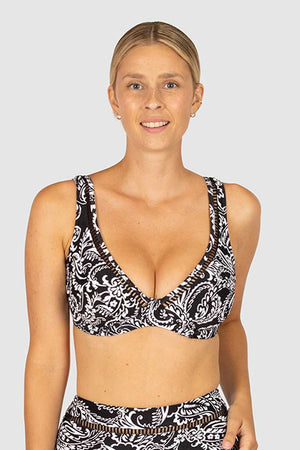 Baku D-E Underwire bra - Santa Cruz