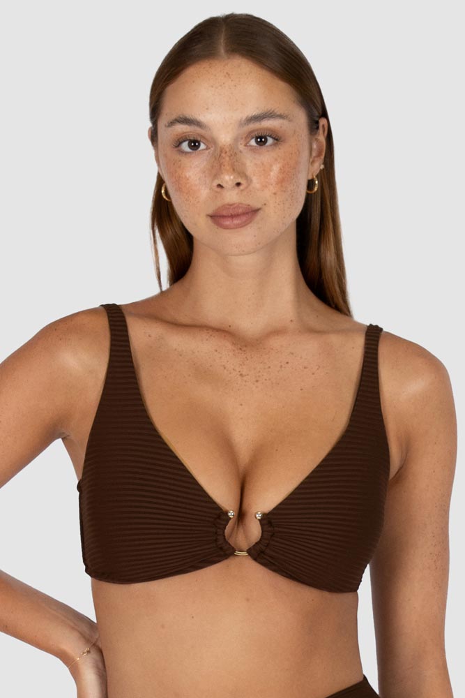 Baku C/D Trim Bra - Positano